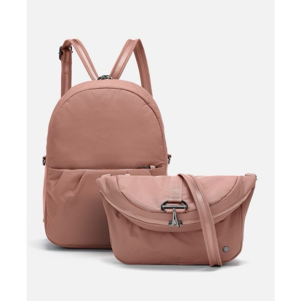 Pacsafe Citysafe Cx Anti Theft Convertible Crossbody, Blush Tan,Citysafe Cx